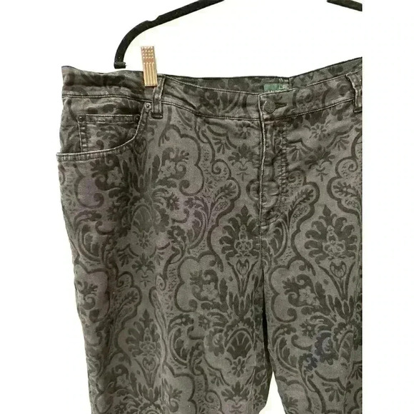 Ralph Lauren black jeans size 22 W.  Used in good condition - Picture 3 of 6